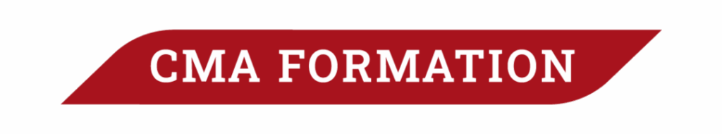 logo cma formation rouge