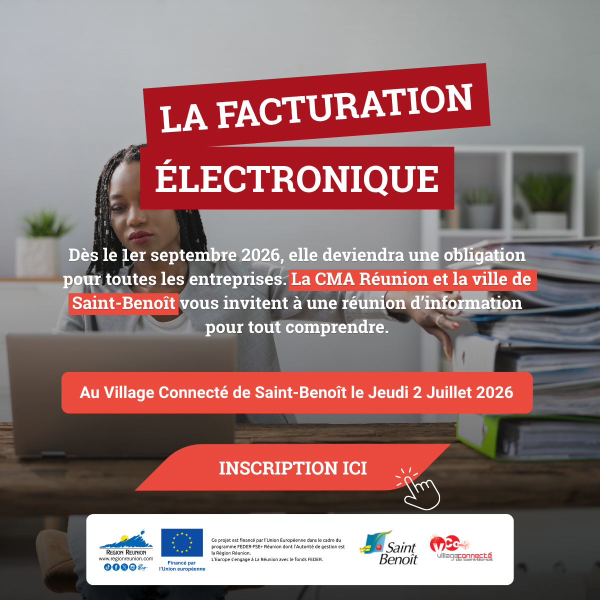 la facturation électronique saint benoit m